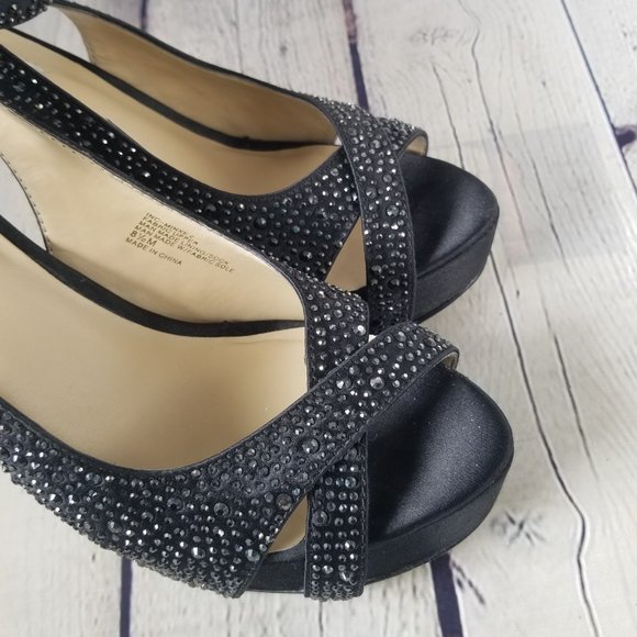 INC International Concepts Strappy Heels sz 8.5 - Picture 2 of 8